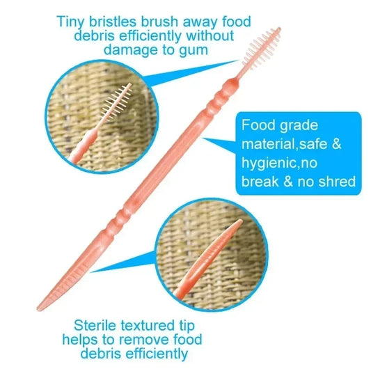 Disposable Interdental Toothpick Brushes