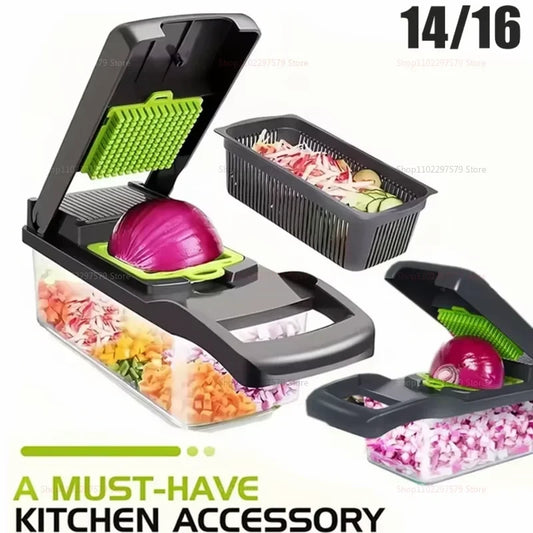 Multifunctional Vegetable Chopper and Slicer