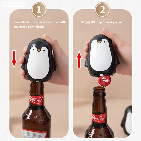 Penguin Magnetic Bottle Opener